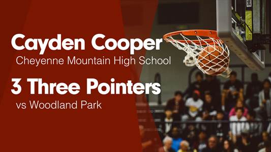 Cayden Cooper Game Report: vs Niwot