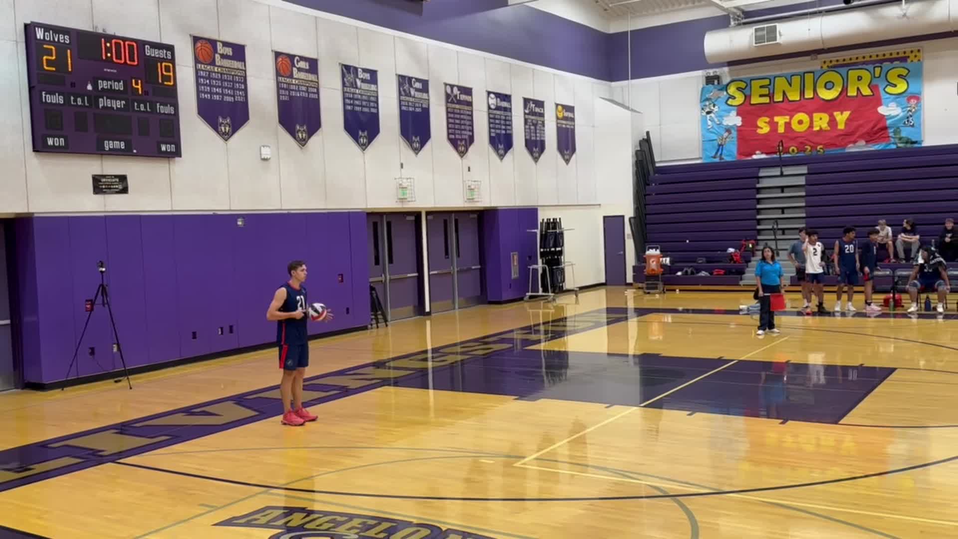 Volleyball Recap: Beyer Wins Going Away Against Grace Davis