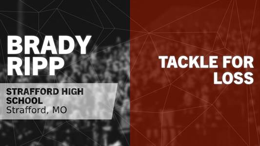 Brady Ripp Game Report: @ Forsyth