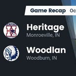 Football Game Recap: Woodlan Warriors vs. Heritage Patriots