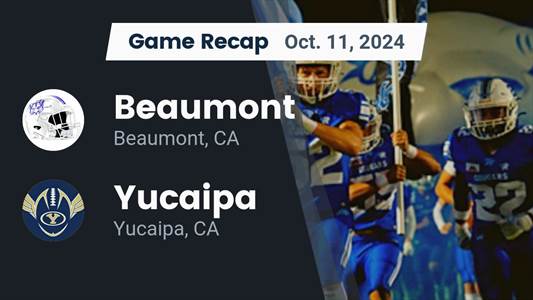 Football Recap: Yucaipa Takes a Loss