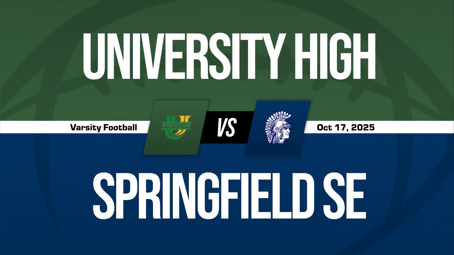 Football Game Preview: Springfield Southeast Spartans vs. Decatu