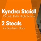 Kyndra Staidl Game Report: vs Wrightstown
