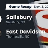 Football Game Recap: East Davidson Golden Eagles vs. Salisbury Hornets