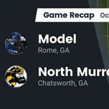 Football Game Recap: Model Blue Devils vs. North Murray Mountaineers