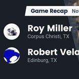 Broderick Taylor leads Miller to victory over Vela
