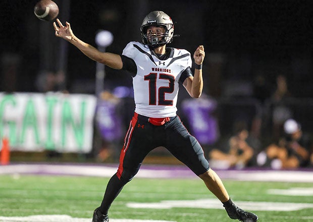 Entering his junior year, Trent Seaborn has already thrown for over 6,400 yards and 68 touchdowns for Thompson. (PHOTO: Carl Edmondson Jr.)