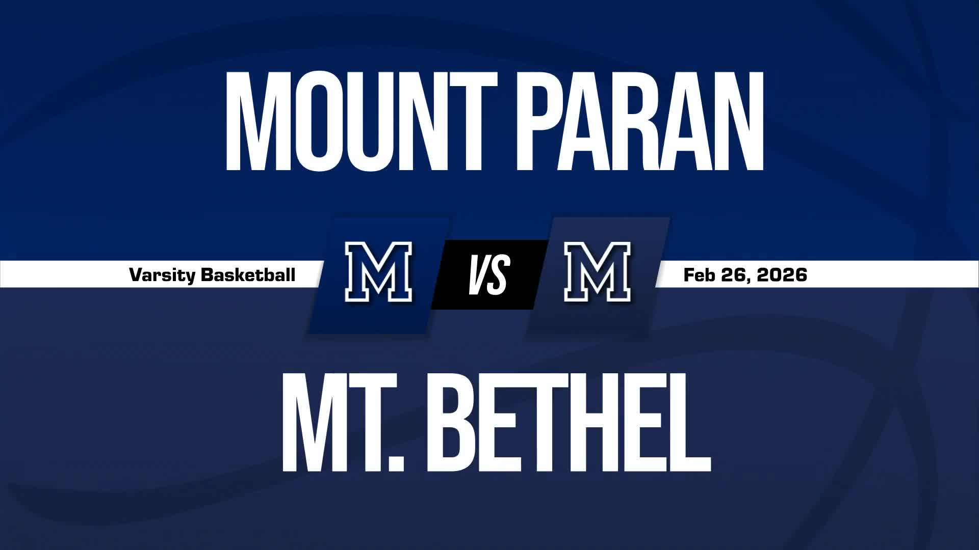 Basketball Recap: Mt. Bethel Christian Academy Piles Up the Points Against Mount Paran Christian + How To Watch