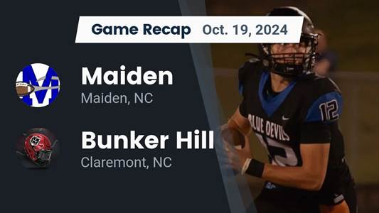 Football Game Preview: Maiden Blue Devils vs. Newton-Conover Red Devils