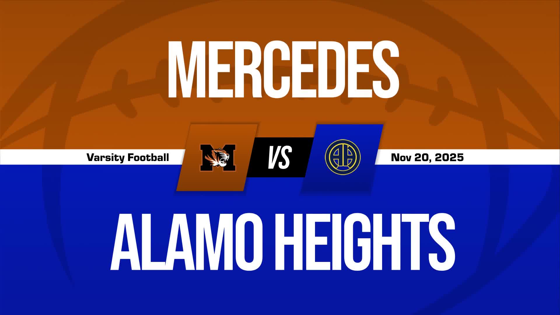 Football Recap: Alamo Heights' Rushing Attack Does It Again + How To Watch
