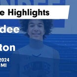 Basketball Game Preview: Dundee Vikings vs. Clinton Redwolves