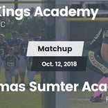 Football Game Recap: King's Academy vs. Thomas Sumter Academy