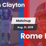 Football Game Recap: Rome vs. North Clayton