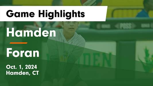 Volleyball Recap: Friday's  Victory Is Foran's Ninth in Last Ten