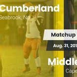 Football Game Recap: Middle Township vs. Cumberland