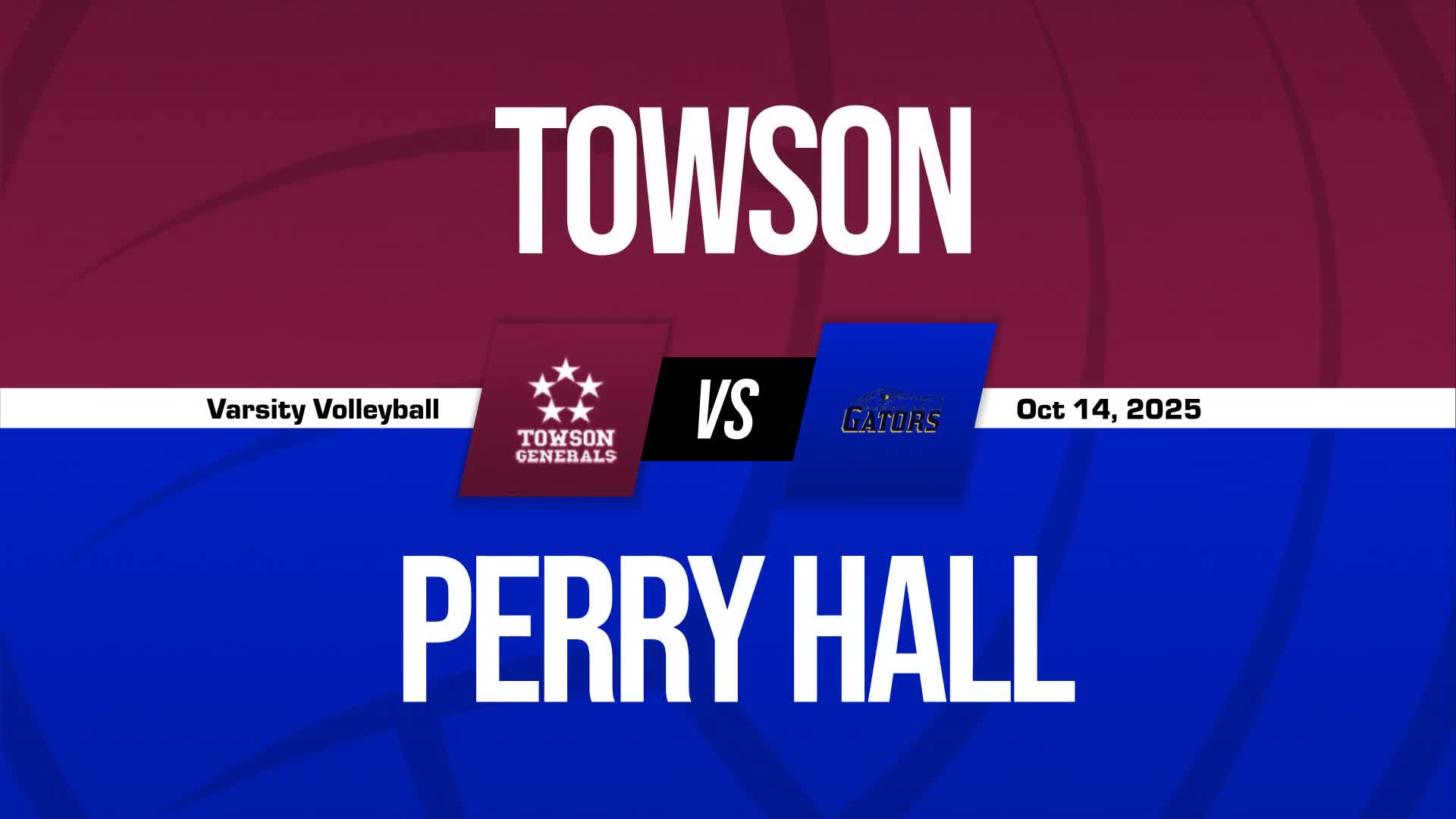 Volleyball Recap: Towson Has No Trouble Against Perry Hall