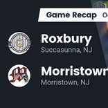 Football Game Recap: Morristown Colonials vs. Roxbury Gaels