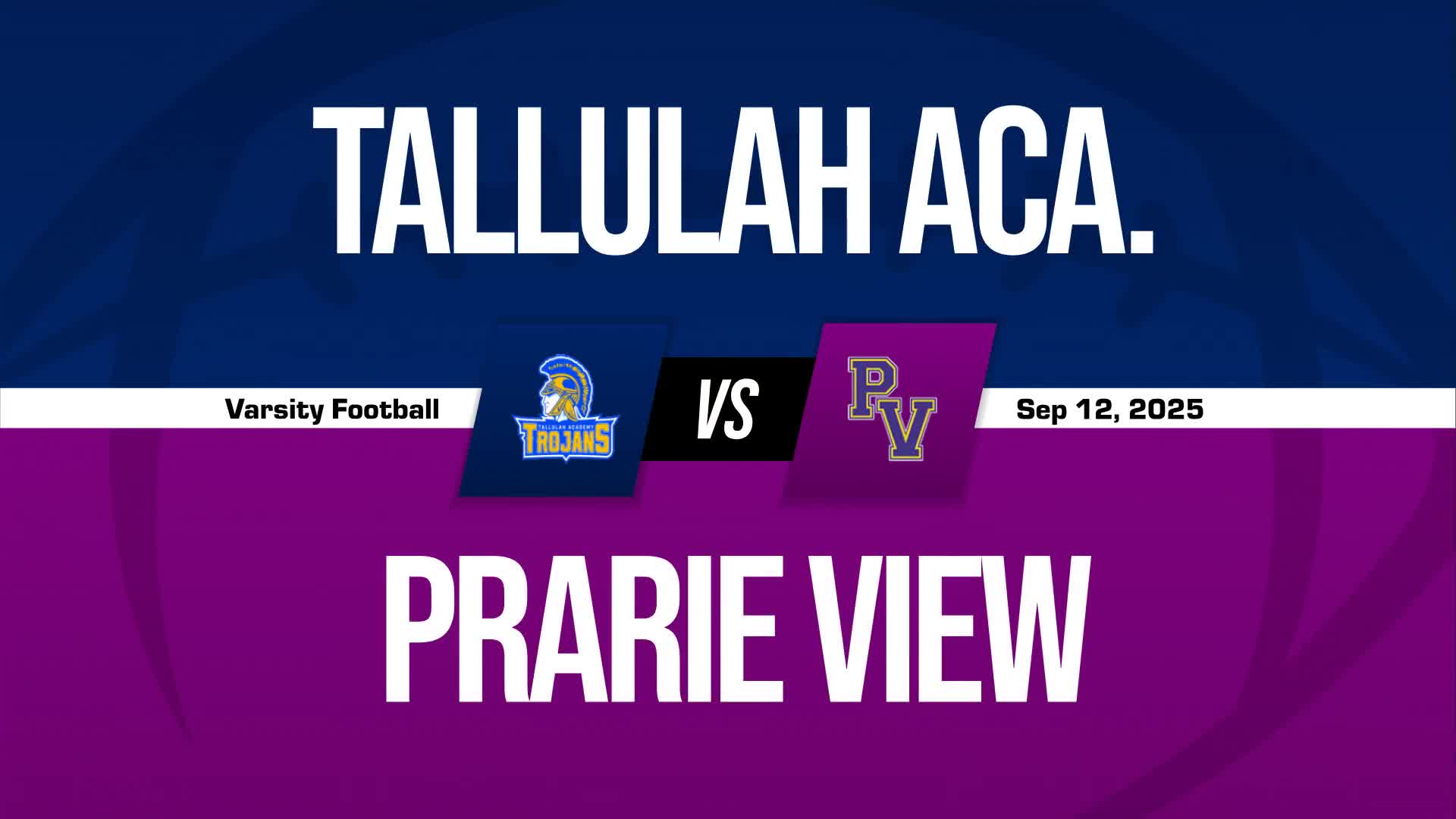 Football Game Preview: Prairie View Academy Spartans vs. River Oaks Mustangs + How To Watch