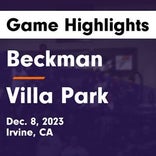 Villa Park vs. Beckman