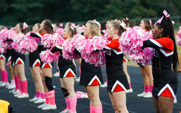 The Braves' cheerleaders also proved to be the top TAC spirit squad in the nation.