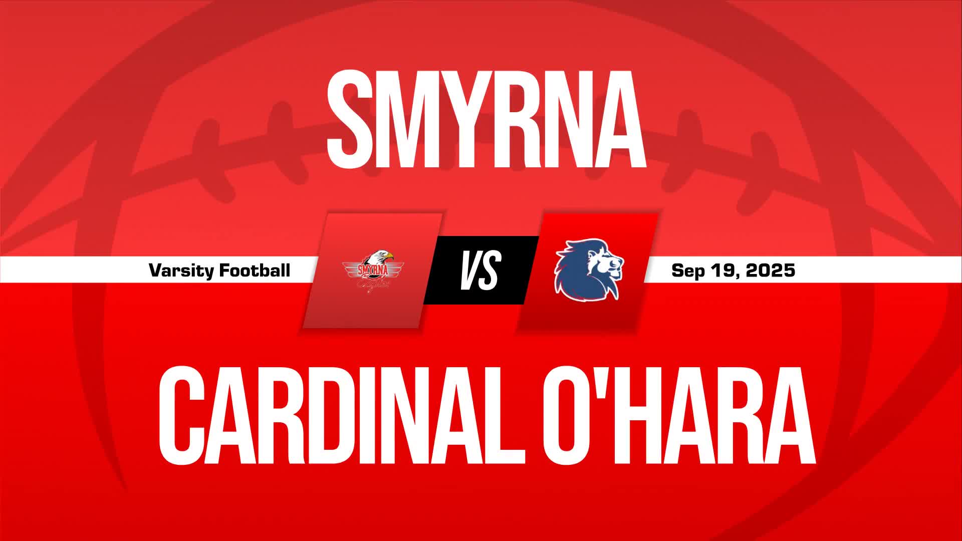 Football Recap: Smyrna Comes Up Short in High-Profile  Contest w