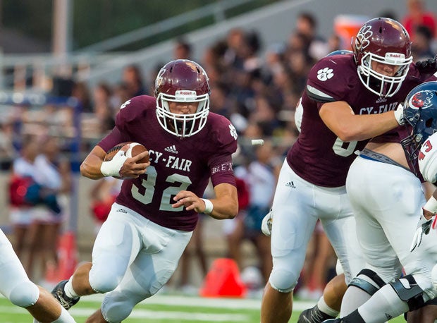 Cy-Fair's Blake Faecher looks to help the Bobcats against Cypress Ranch.