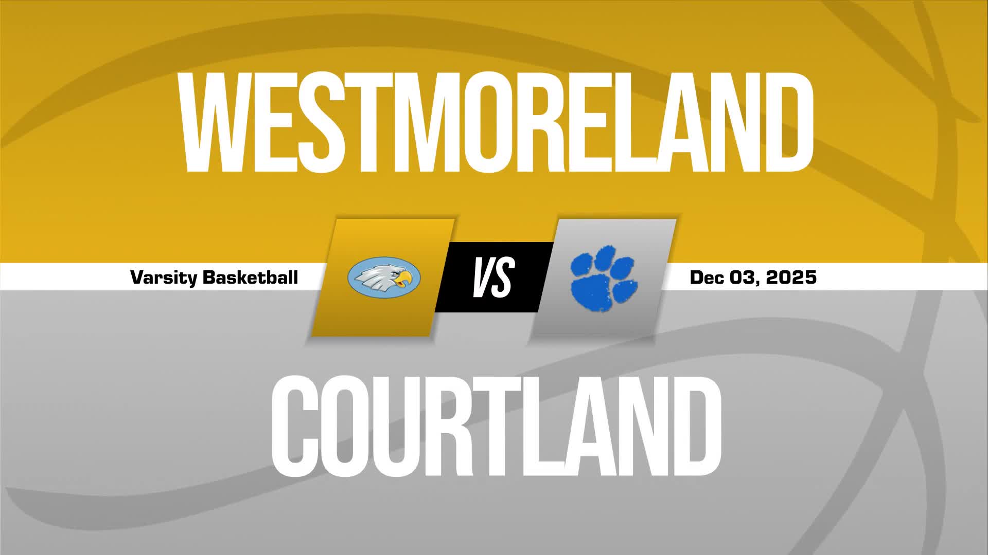 Basketball Recap: Westmoreland Comes Up Short  on the Road Against Courtland + How To Watch