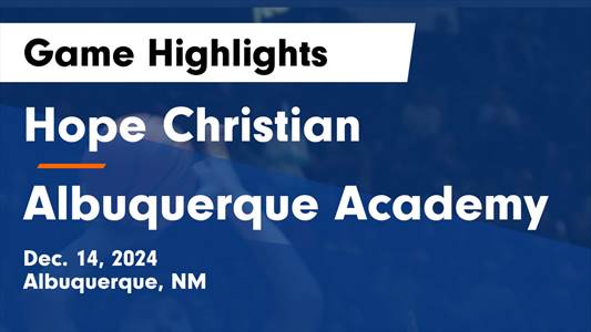 Basketball Game Preview: Hope Christian Huskies vs. Espanola Val