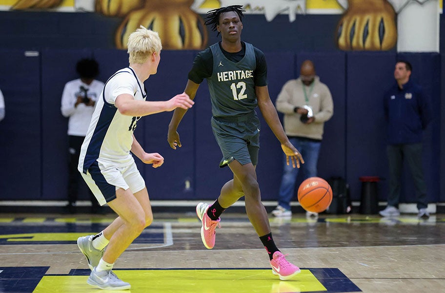 Bryson Howard is the son of former Dallas Mavericks standout Josh Howard. (FILE PHOTO: Michael Horbovetz)