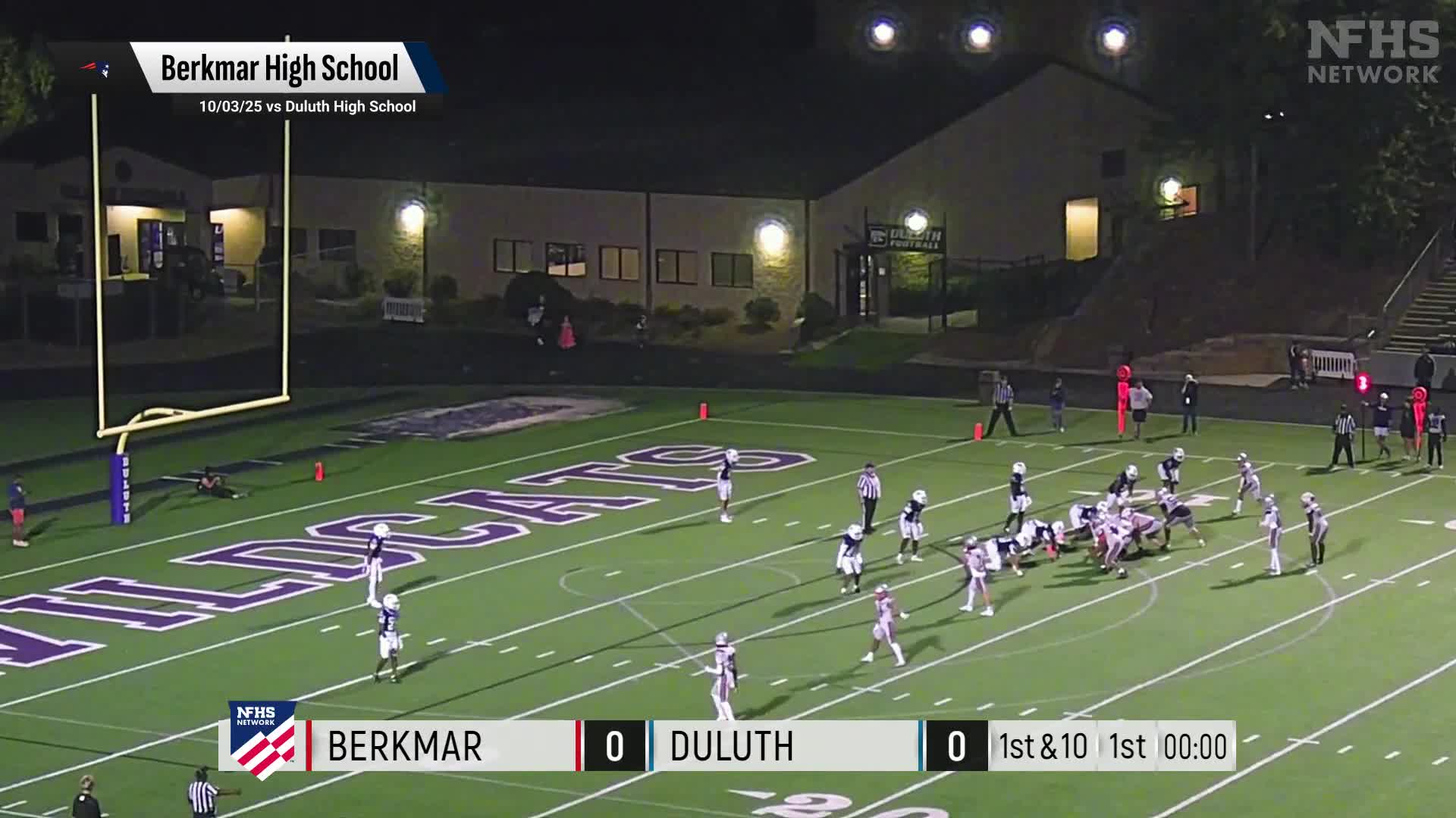 Football Recap: Berkmar Takes a Loss