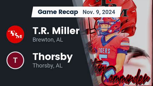 Football Recap: T.R. Miller Finds Playoff Glory Versus Thorsby