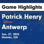 Basketball Game Recap: Patrick Henry Patriots vs. Antwerp Archers