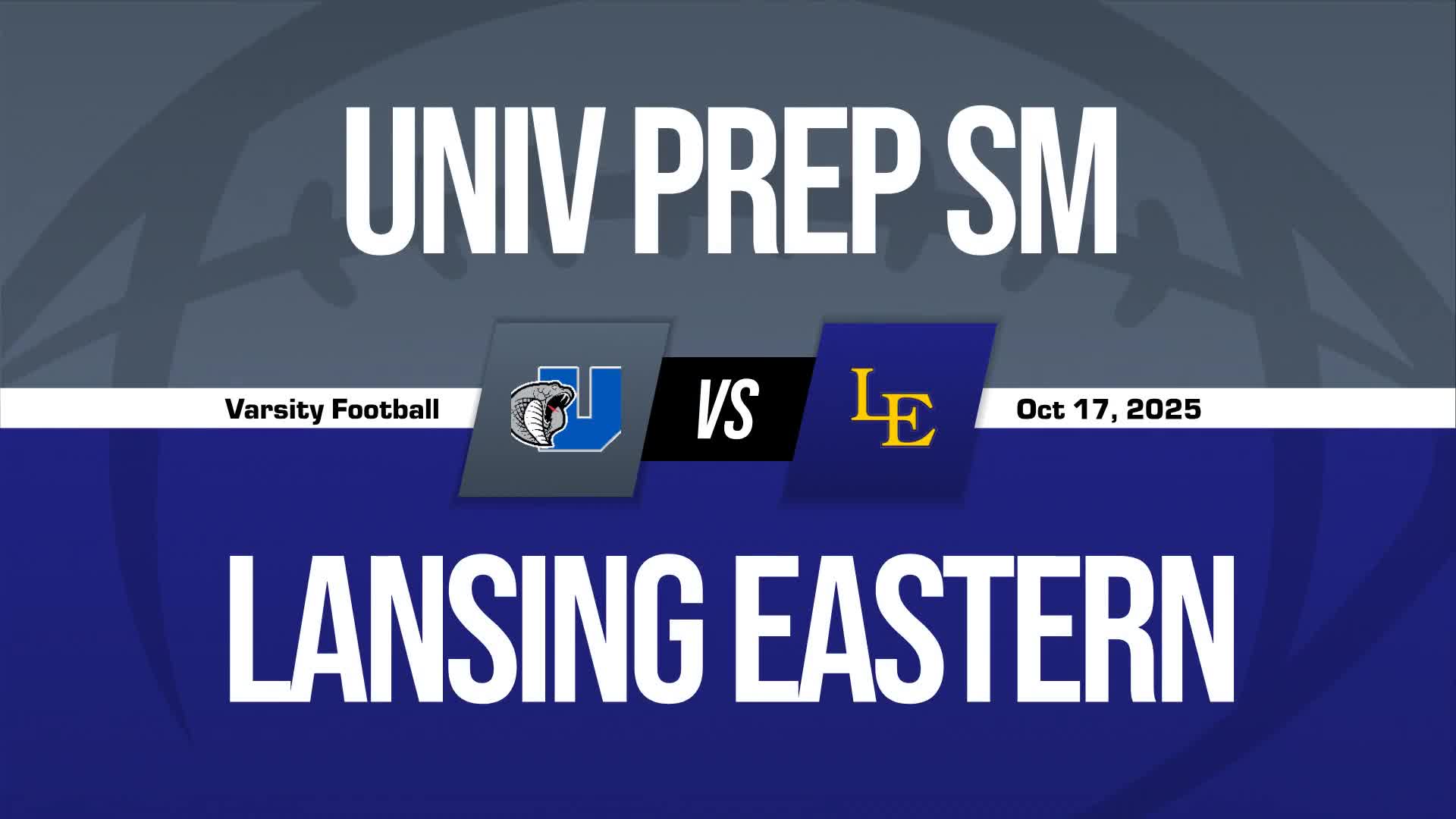 Football Recap: Eastern Puts Losing Streak Behind Them + How To Watch