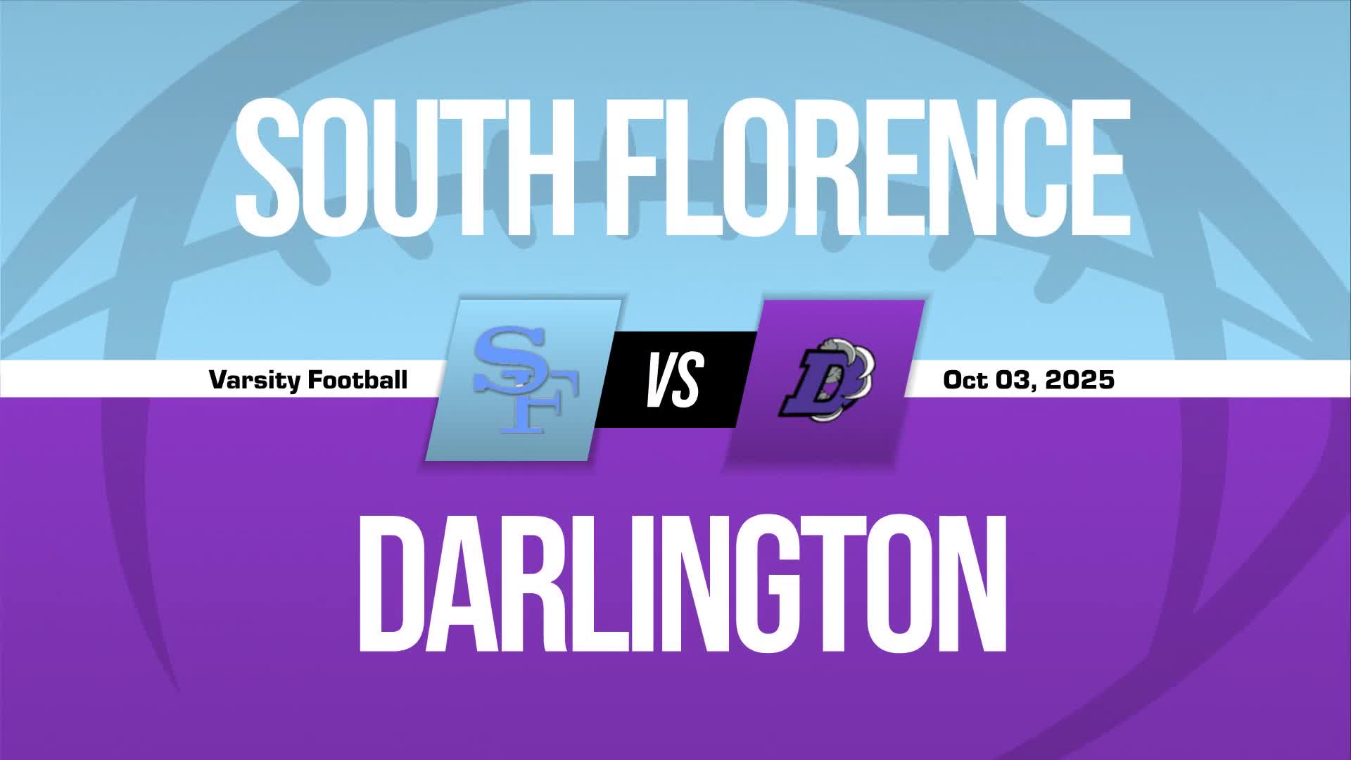 Football Game Preview: South Florence Bruins vs. South Pointe Stallions + How To Watch