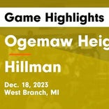 Basketball Game Recap: Hillman Tigers vs. Au Gres-Sims Wolverines