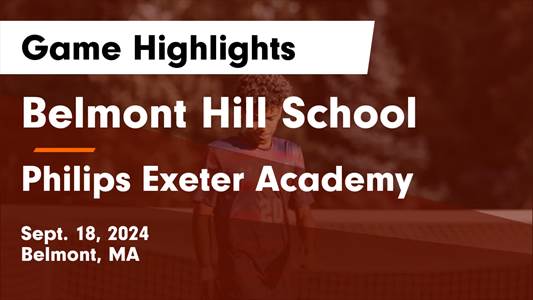Soccer Recap: Phillips Exeter Academy Comes Up Short