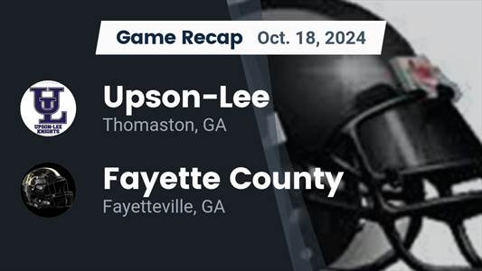 Football Game Preview: Upson-Lee Knights vs. LaGrange Grangers