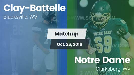 Football Game Recap: Clay-Battelle vs. Notre Dame