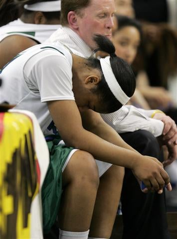 Sacred Heart's run of three straight state titles ended.