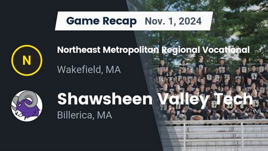 Football Recap: Shawsheen Valley Tech's  Win  on Friday Extends 