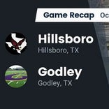 Football Game Recap: Hillsboro Eagles vs. Godley Wildcats