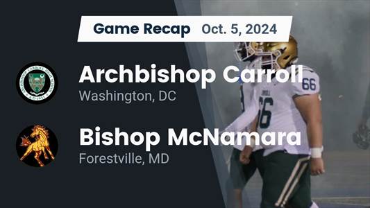 Football Game Preview: Archbishop Carroll Lions vs. Bishop Ireto