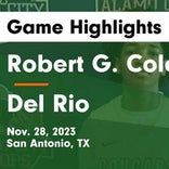 Del Rio has no trouble against Southwest Legacy