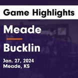Basketball Game Recap: Meade Buffaloes vs. Wichita County Indians