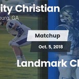 Football Game Recap: Landmark Christian vs. Trinity Christian