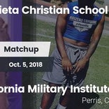 Football Game Recap: Calvary Murrieta vs. California Military In