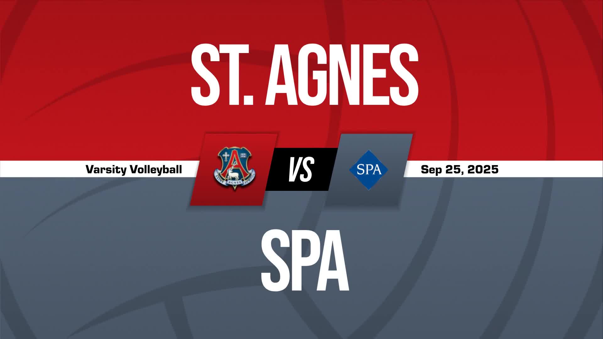 Volleyball Recap: St. Agnes Takes a Loss
