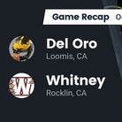 Football Game Recap: Del Oro Golden Eagles vs. Whitney Wildcats