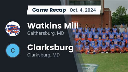 Football Game Preview: Watkins Mill Wolverines vs. Chesapeake Co