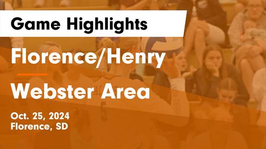 Volleyball Recap: Webster Has No Trouble Against Florence/Henry